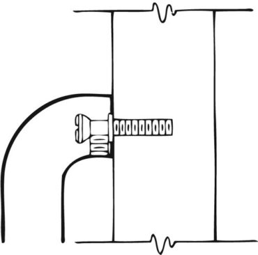 #Type 6 — Standard Duty Concealed Mounting on metal door